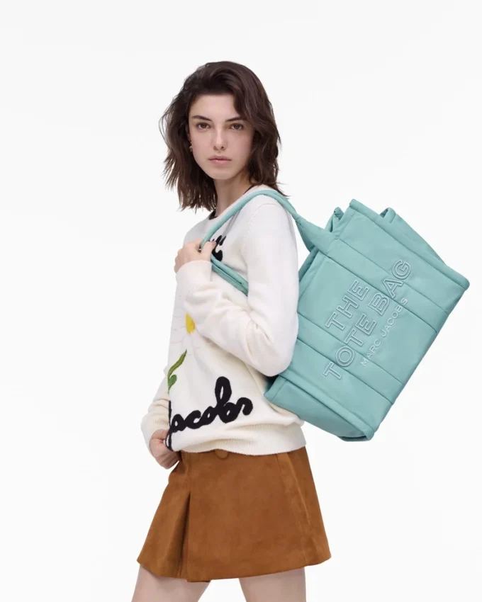 The large Puffy Nylon Tote Bag The large Puffy Nylon Tote Bag
