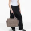The large Puffy Nylon Tote Bag The large Puffy Nylon Tote Bag