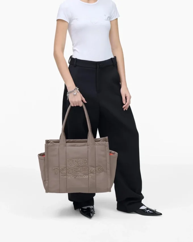 The large Puffy Nylon Tote Bag The large Puffy Nylon Tote Bag