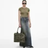 The large Tote Bag in camo jacquard The large Tote Bag in camo jacquard