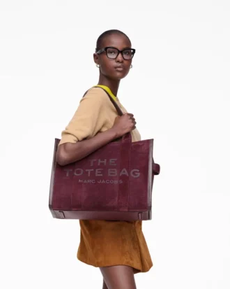 The large Tote Bag in mocka The large Tote Bag in mocka