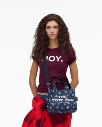 The lilla bandana-canvass Tote Bag