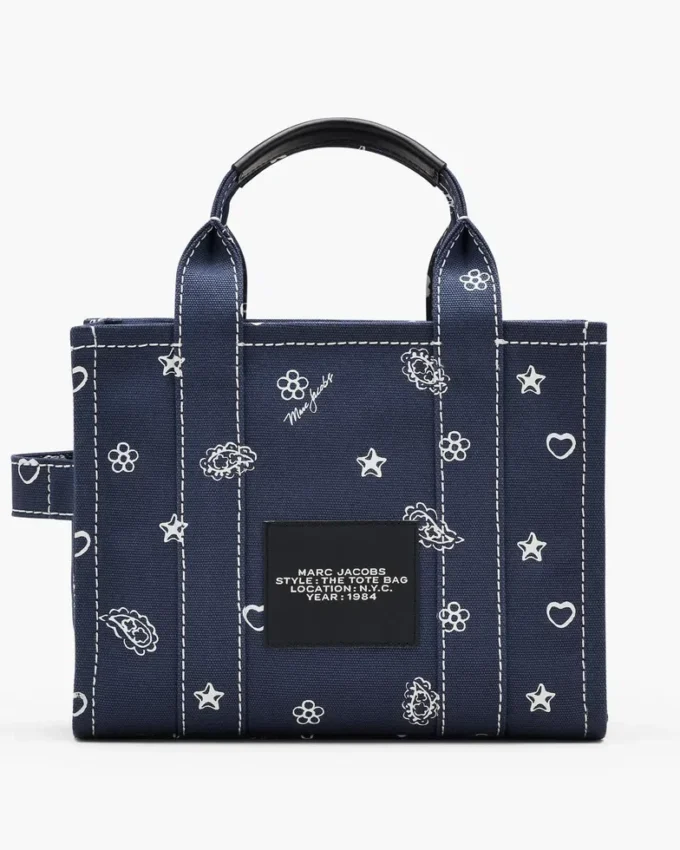 The lilla bandana-canvass Tote Bag The lilla bandana-canvass Tote Bag