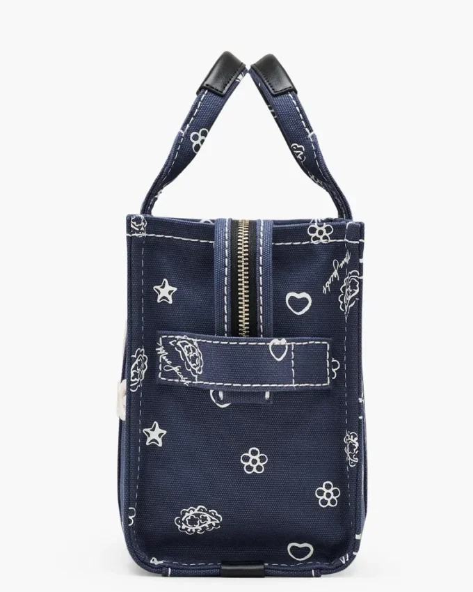 The lilla bandana-canvass Tote Bag The lilla bandana-canvass Tote Bag