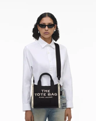 The lilla jacquard Tote Bag