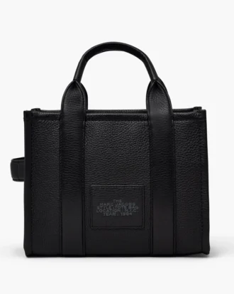 The lilla läder Tote Bag