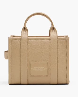 The lilla läder Tote Bag