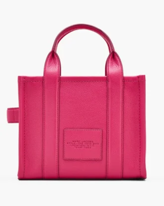 The lilla läder Tote Bag