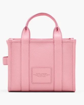 The lilla läder Tote Bag