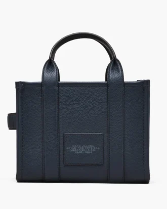 The lilla läder Tote Bag