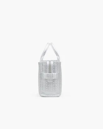 The lilla metalliska Monogram Tote Bag The lilla metalliska Monogram Tote Bag