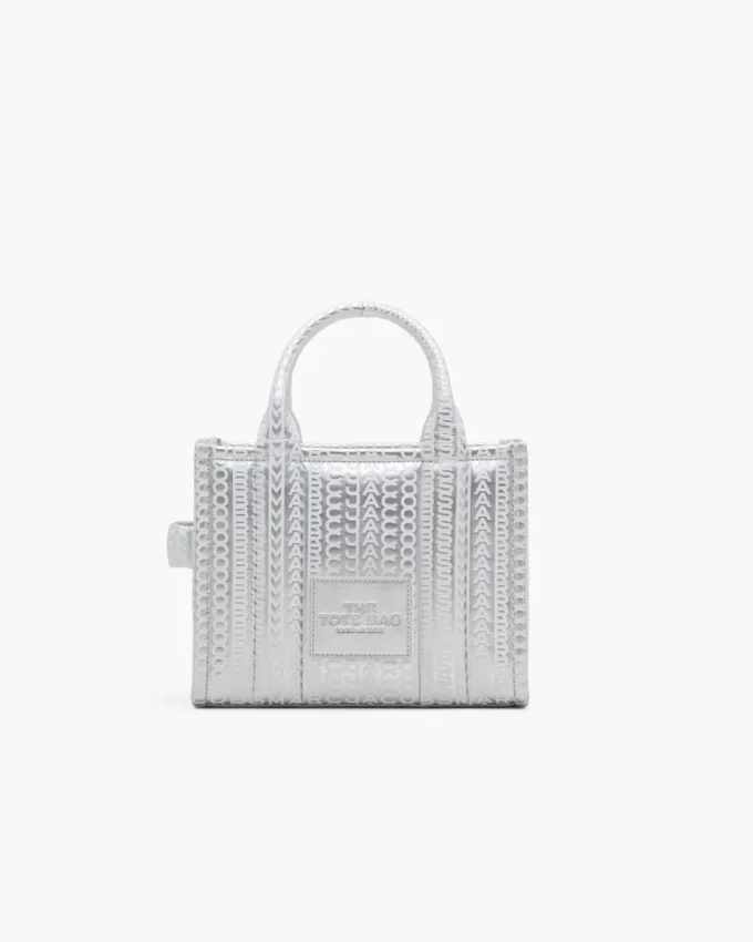 The lilla metalliska Monogram Tote Bag The lilla metalliska Monogram Tote Bag