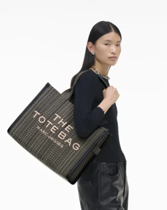 The Monogram Jacquard Tote Bag The Monogram Jacquard Tote Bag