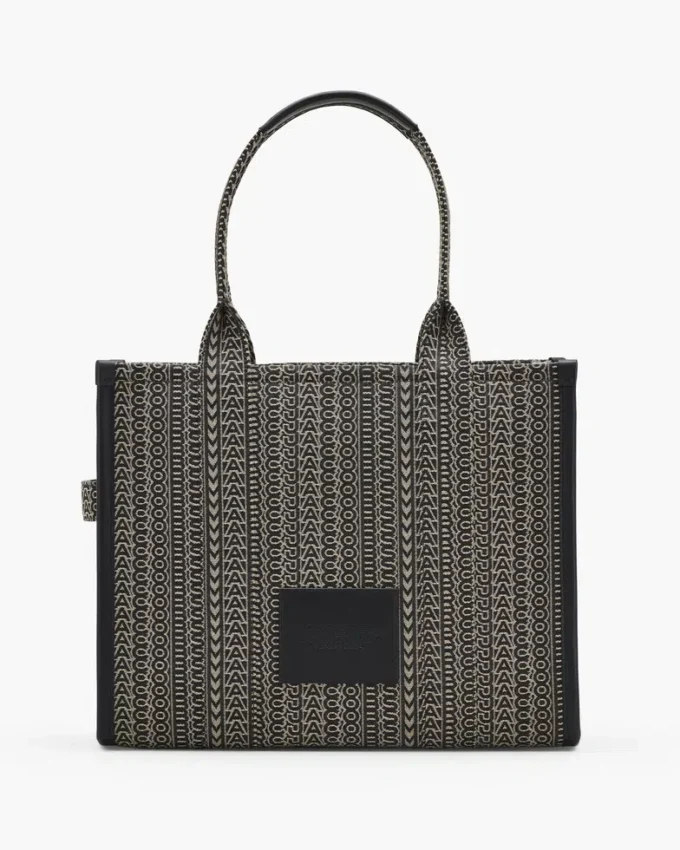 The Monogram Jacquard Tote Bag The Monogram Jacquard Tote Bag
