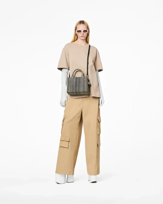 The Monogram Leather Small Tote Bag