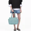 The puffy nylon Tote Bag in medium size The puffy nylon Tote Bag in medium size
