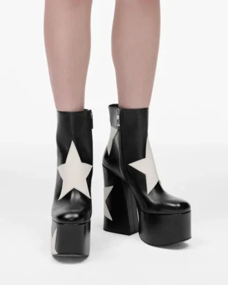 The Star Patchwork Kiki Platform Boot The Star Patchwork Kiki Platform Boot