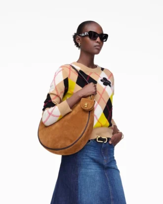 The Suede Large Dual Hobo The Suede Large Dual Hobo
