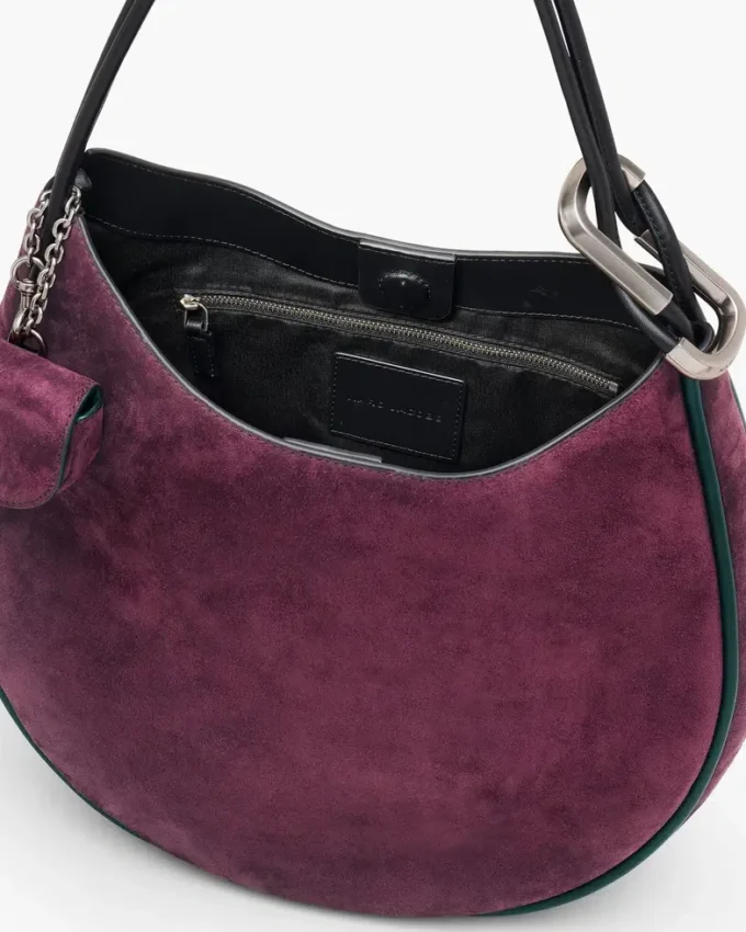 The Suede Large Dual Hobo The Suede Large Dual Hobo
