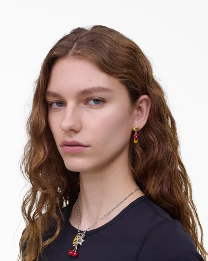 The Trinket Charm Cluster Earrings