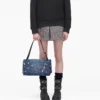 The Trinket Charm Denim Large Dual Bag The Trinket Charm Denim Large Dual Bag
