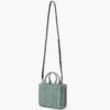The tvättade Monogram-denim-crossbody Tote Bag The tvättade Monogram-denim-crossbody Tote Bag