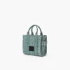 The tvättade Monogram-denim-crossbody Tote Bag The tvättade Monogram-denim-crossbody Tote Bag