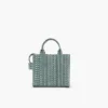 The tvättade Monogram-denim-crossbody Tote Bag The tvättade Monogram-denim-crossbody Tote Bag