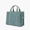 The tvättade Monogram Denim Medium Tote Bag The tvättade Monogram Denim Medium Tote Bag