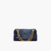 Trinket Charm Denim Dual Chain Mini Bag Trinket Charm Denim Dual Chain Mini Bag