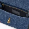 Trinket Charm Denim Mini Dual Bag Trinket Charm Denim Mini Dual Bag