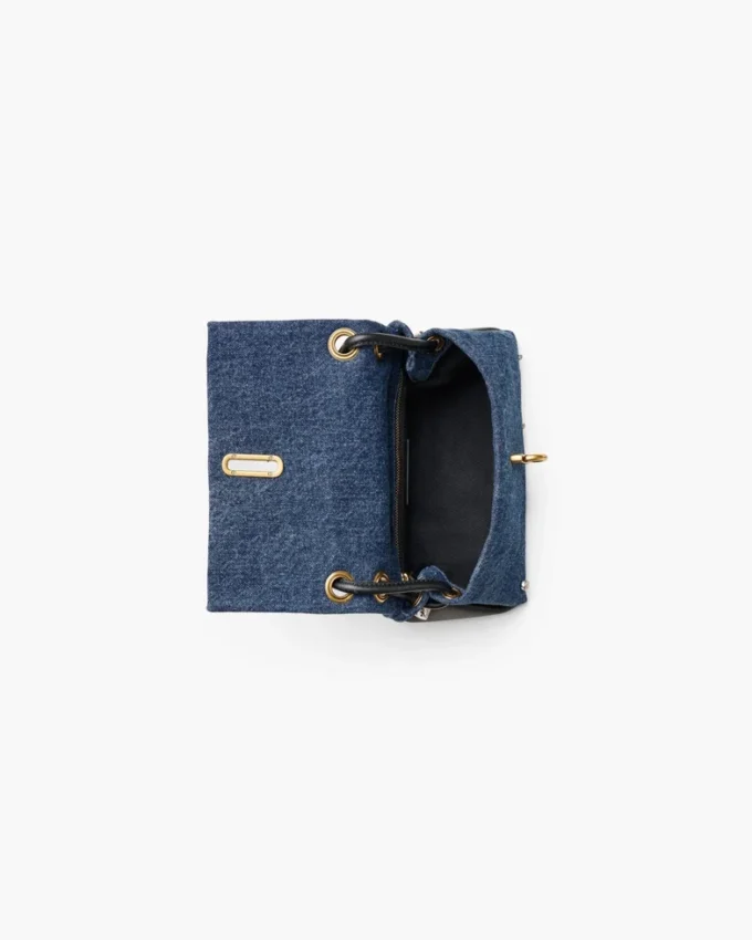 Trinket Charm Denim Mini Dual Bag Trinket Charm Denim Mini Dual Bag