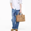 Trompe L’Oeil Charm Canvas Medium Tote Bag Trompe L’Oeil Charm Canvas Medium Tote Bag