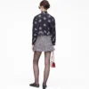 Trompe L’Oeil Eyelet Bow Blouse