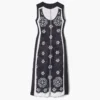 Trompe L’Oeil Eyelet Dress
