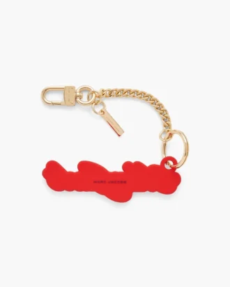 Väskeberlock med kursiv logotyp Väskeberlock med kursiv logotyp